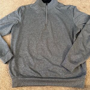 Men's Gray Quarter-Zip Pullover